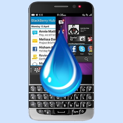 Blackberry Q20 Liquid or Water Damage