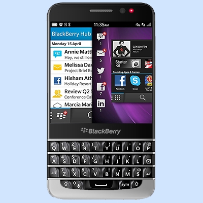 Blackberry Bold Black/White