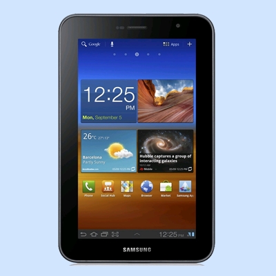 Samsung Galaxy Tab 8.9 Button